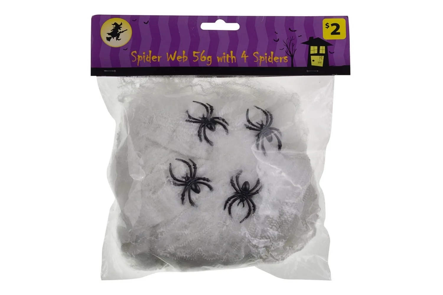 Spider Web With 4 Spiders SKU: 30113030  $200