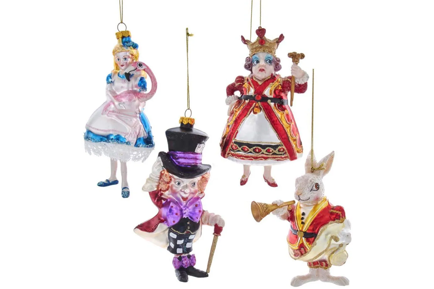 Alice in Wonderland Christmas decorations