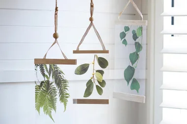 How to make your own hanging photo artworks