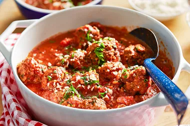 Porcupine meatballs