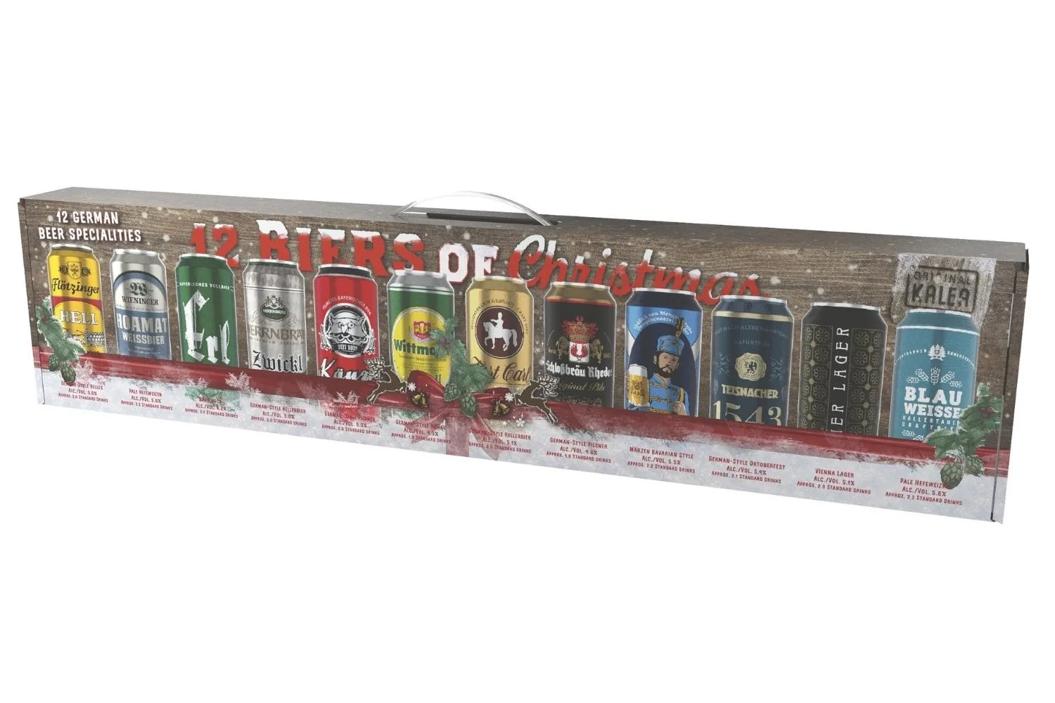 Kalea 12 Beers of Christmas 12 x 500ml