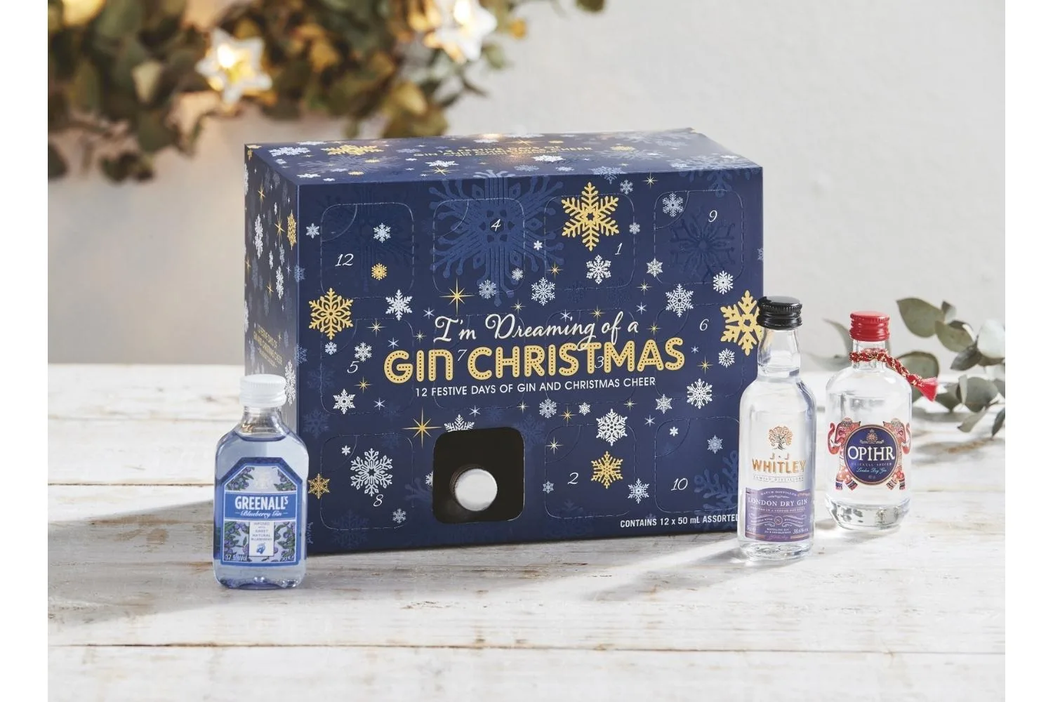 12 Gins of Christmas Gift Pack 12 x 50ml