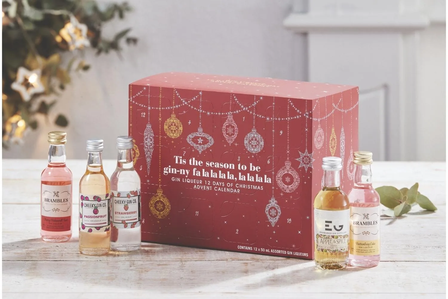 Gin Liqueur Advent Calendar 12 x 50ml