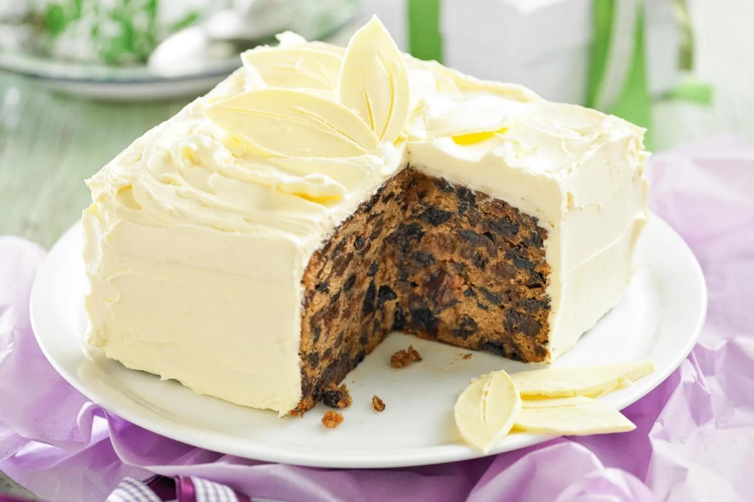 Traditional Christmas cake