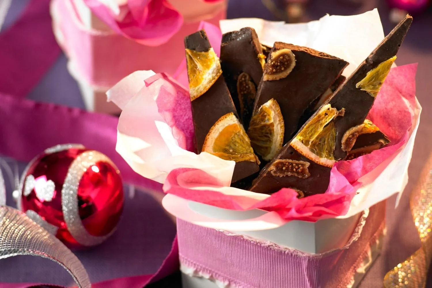 Chocolate Christmas bark