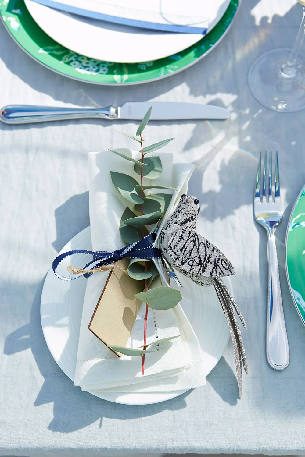Christmas table decorations