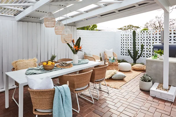 Palm Springs backyard makeover