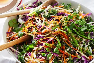 Colourful Christmas slaw