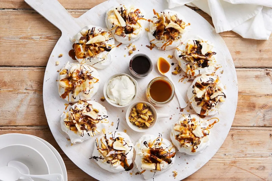 Banoffee pavlova wreath recipe Recipe | Better Homes & Gardens Australia