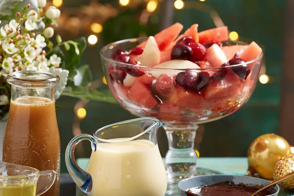 Tipsy festive fruit salad recipe Recipe | Better Homes & Gardens Australia