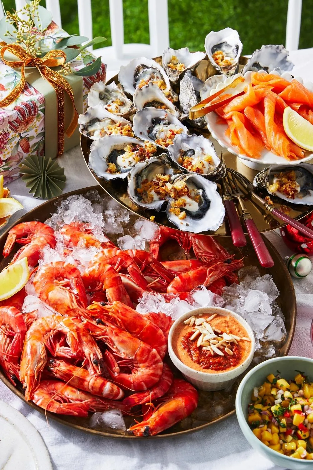 Seafood platter