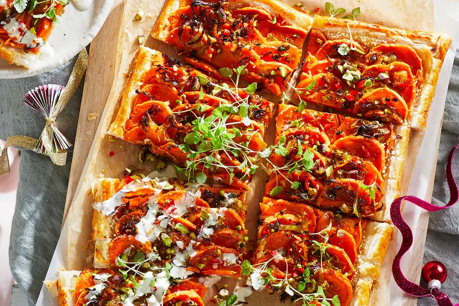 Sweet potato, leek and maple galette recipe Recipe - Better Homes & Gardens Australia