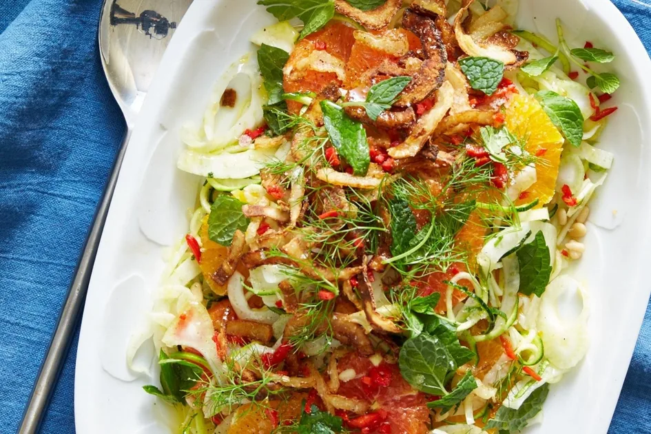 Crispy Fennel, Orange, Zucchini Salad Recipe - Better Homes & Gardens Australia