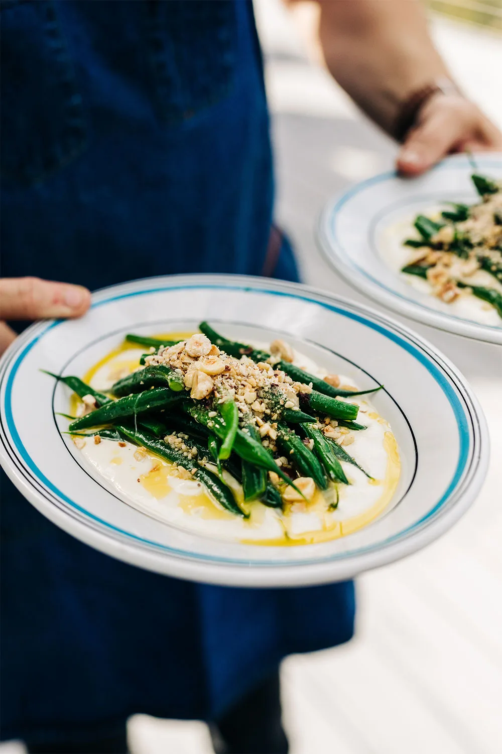 Steamed beans