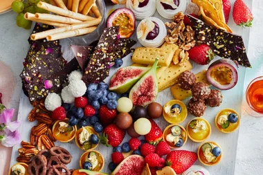 Luxe dessert platter