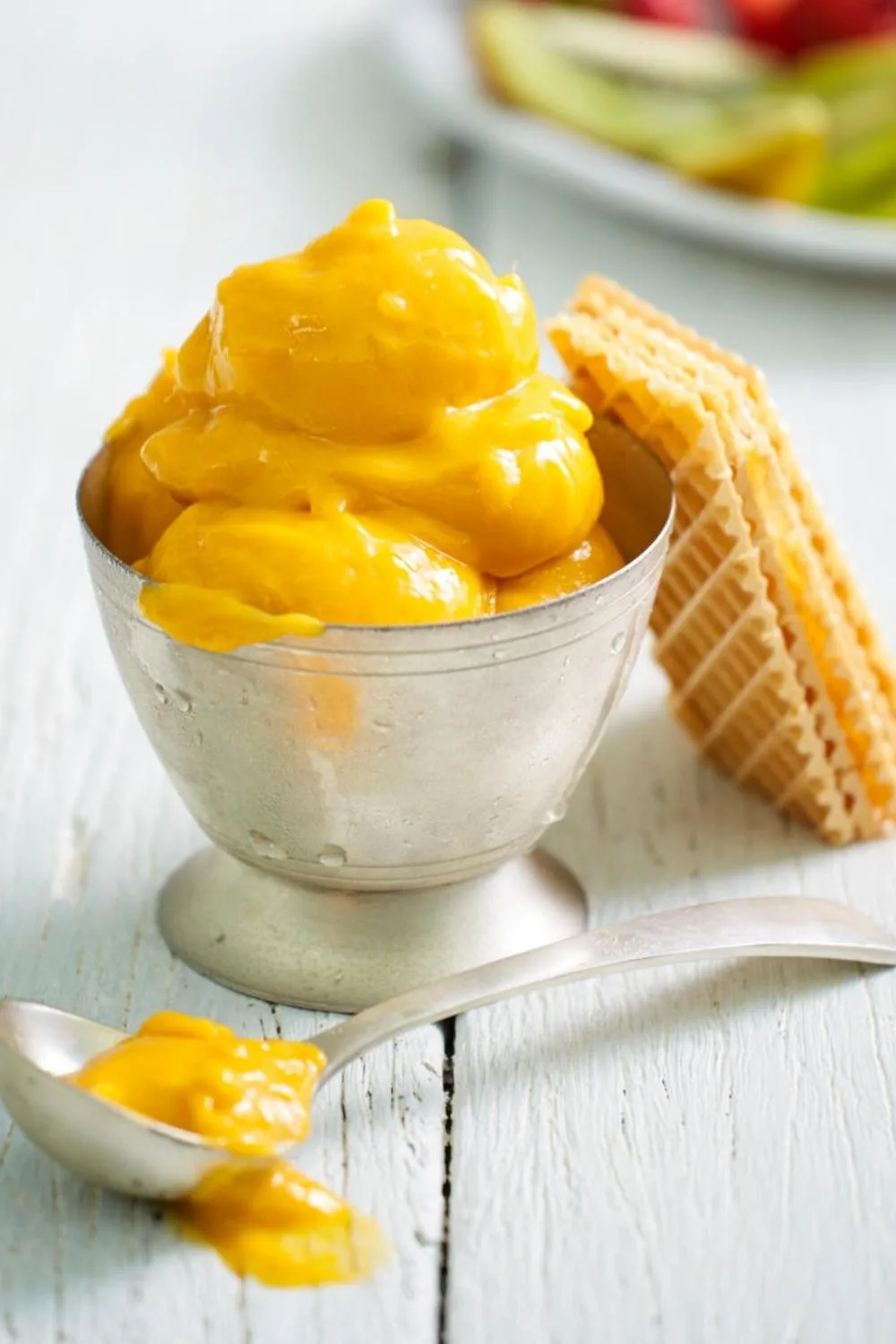 Instant mango gelato