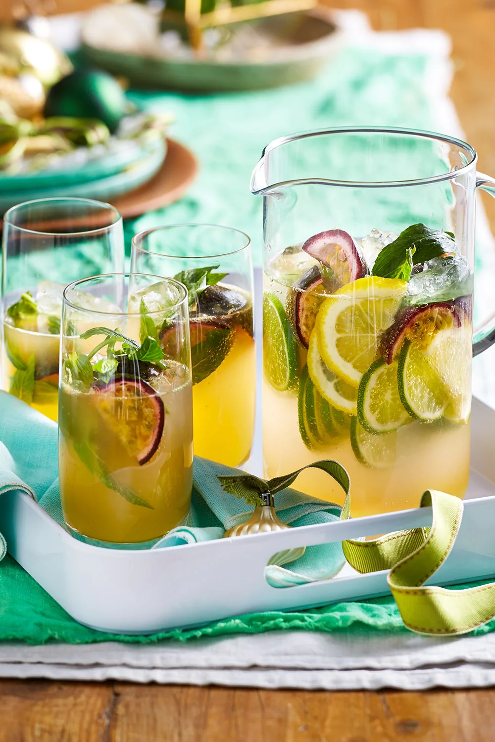 Passionfruit mocktail