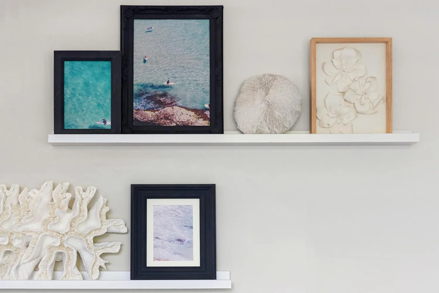 How to make picture shelves