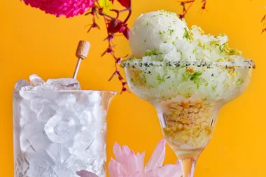 Margarita ice-cream