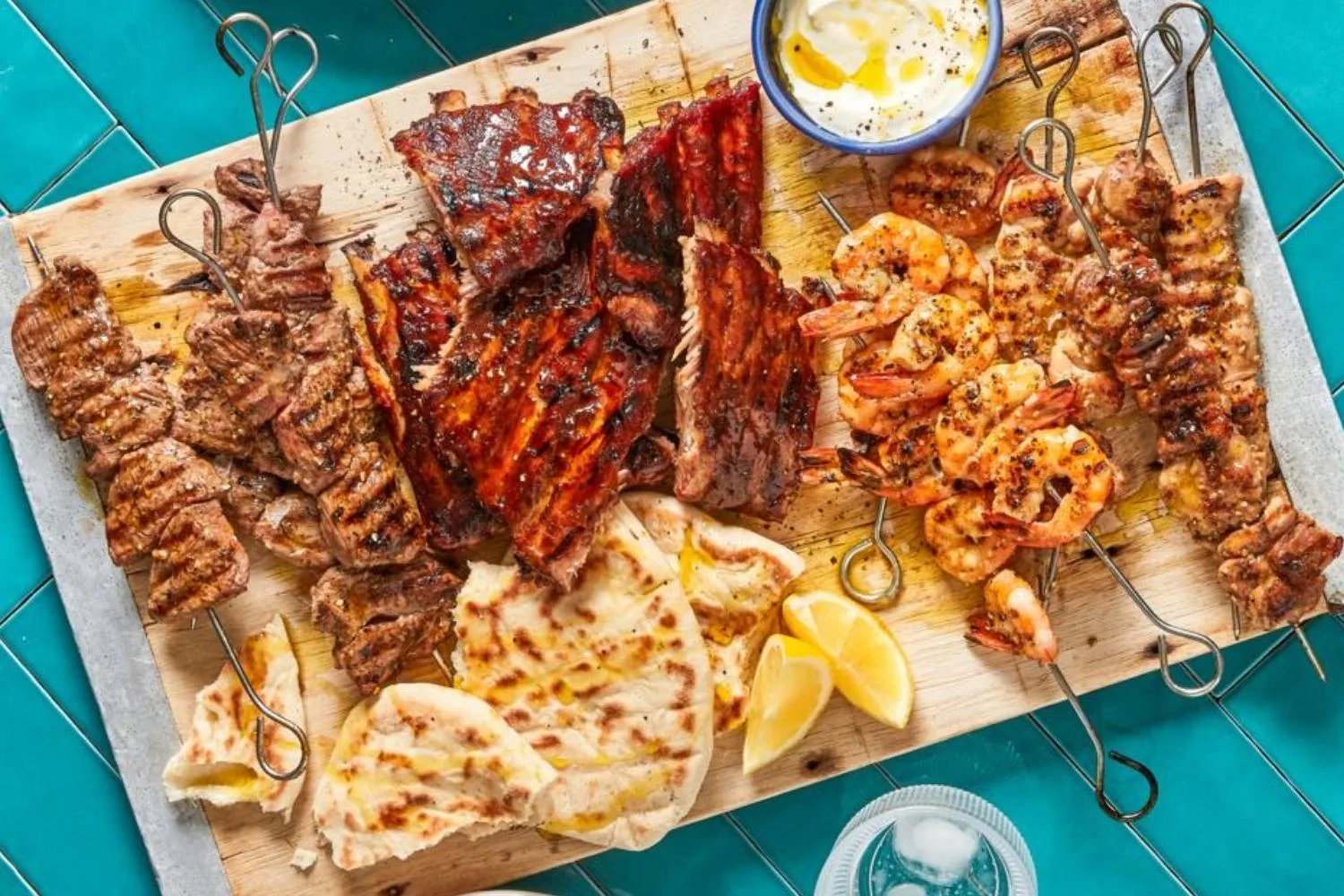 Barbecue platter