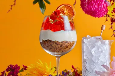 Aperol spritz cheesecake