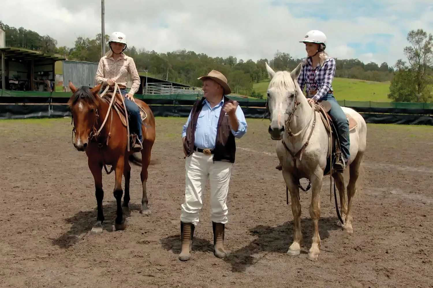 Dr Harry meets bison horse trainer Kendal Neilson