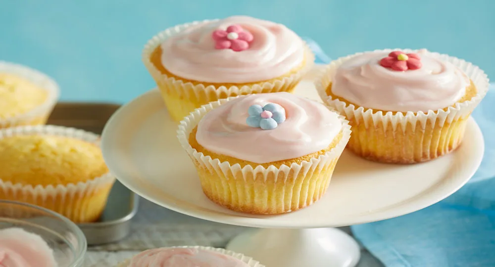 Easy sour-cream cupcakes - Better Homes & Gardens Australia