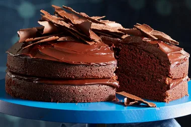 Chocolate devil’s food cake