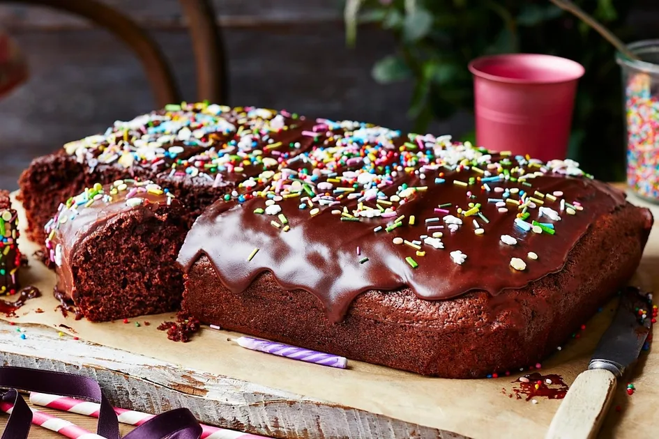 Easy chocolate cake tray bake - Better Homes & Gardens Australia