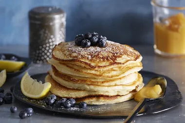 Lemon ricotta pancakes
