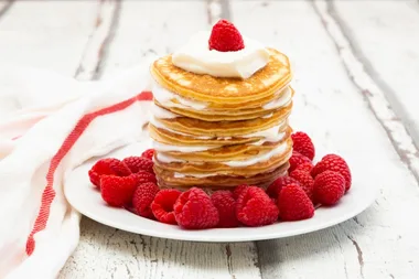 Easy fruit pancakes