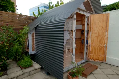 The easy way to build a backyard cabin
