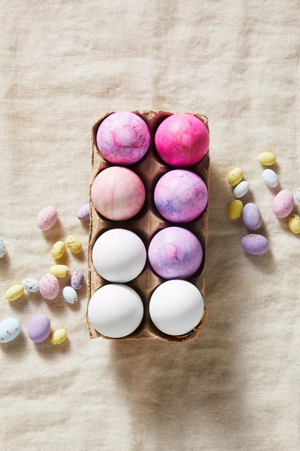 Dyed eggs
