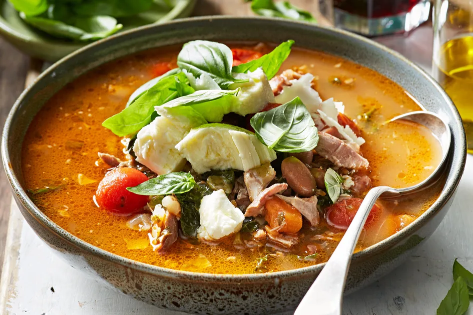 Italian chicken and borlotti bean soup recipe Recipe - Better Homes & Gardens Australia