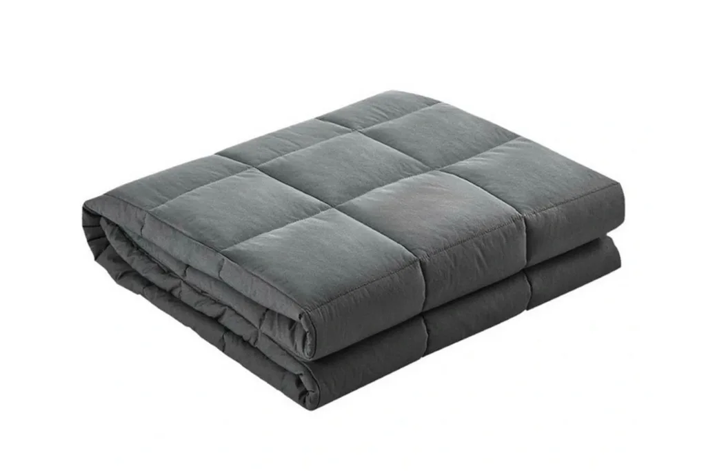 giselle bedding blanket in dark grey colourway
