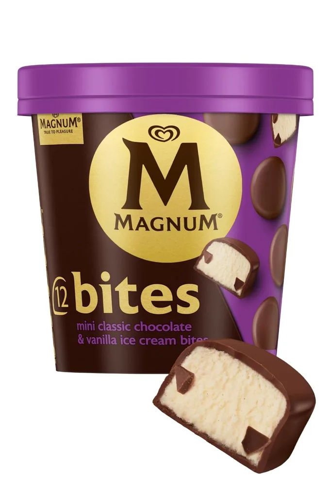 Magnum ice cream bites