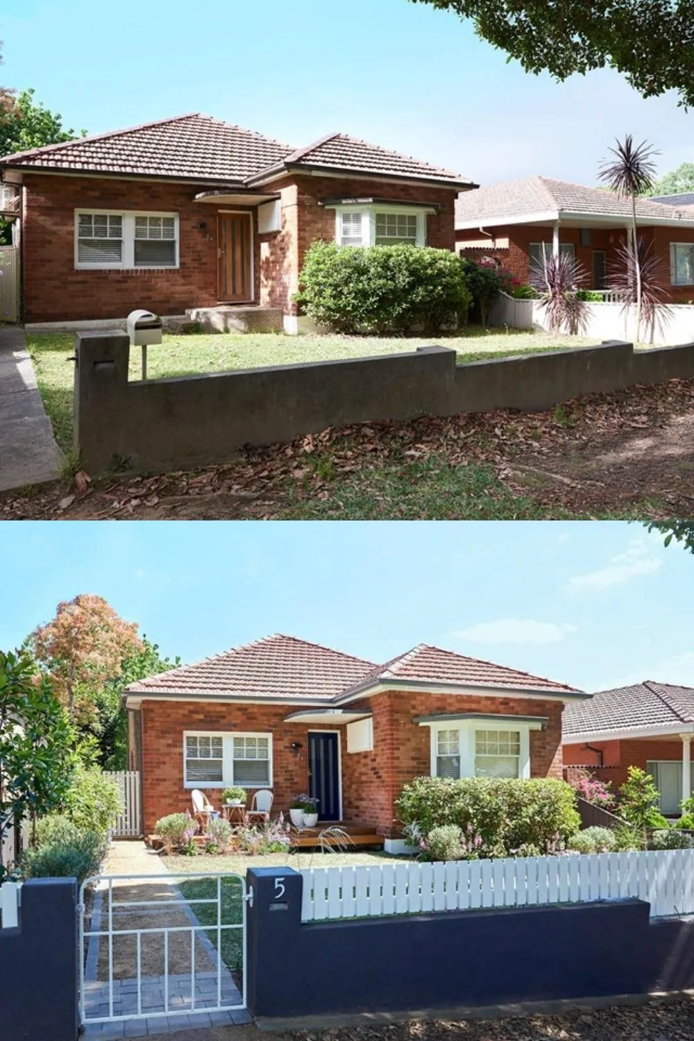 A ‘50s front garden is given a makeover