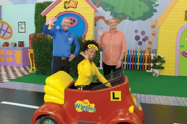 Johanna visits The Wiggles’ studio