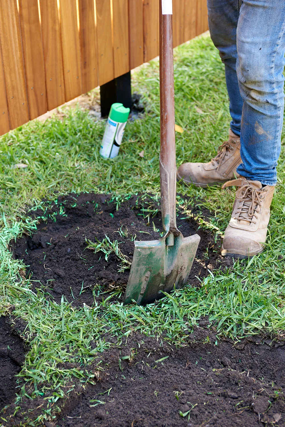 Dig a hole
