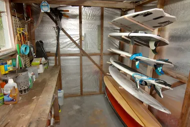 How to make a surfboard rack