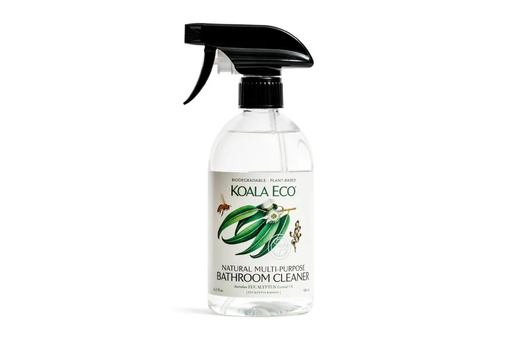 Koala Eco natural multi-purpose bathroom cleaner, $12.95, Koala Eco