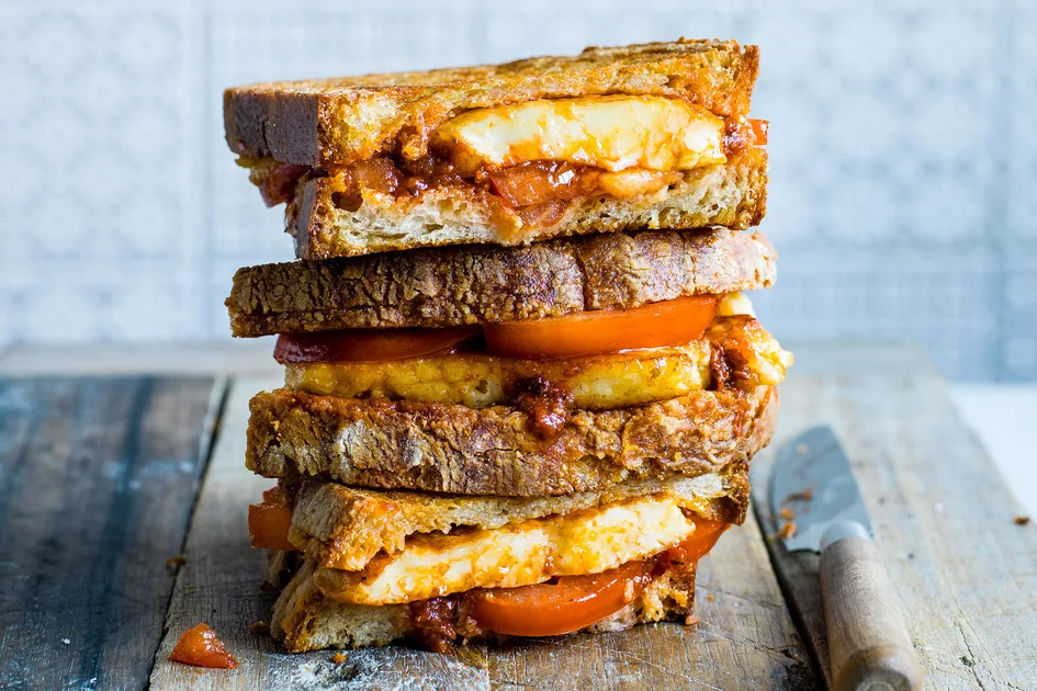 Haloumi, harissa and honey toastie recipe Recipe - Better Homes & Gardens Australia