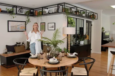 A flexible dining room makeover