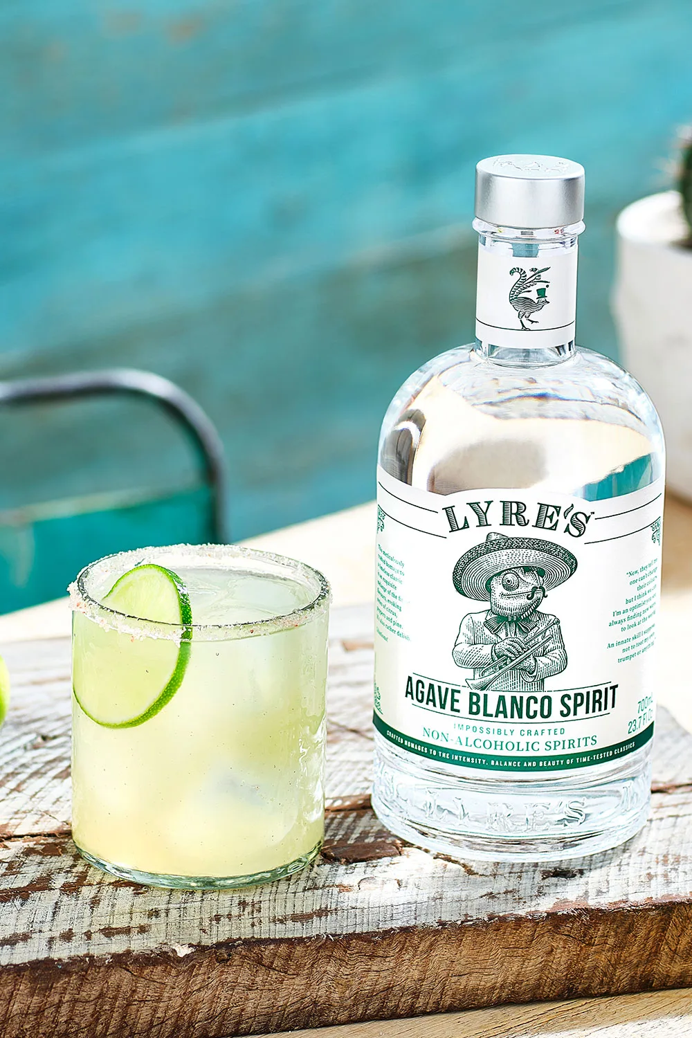 Non-alcoholic margarita