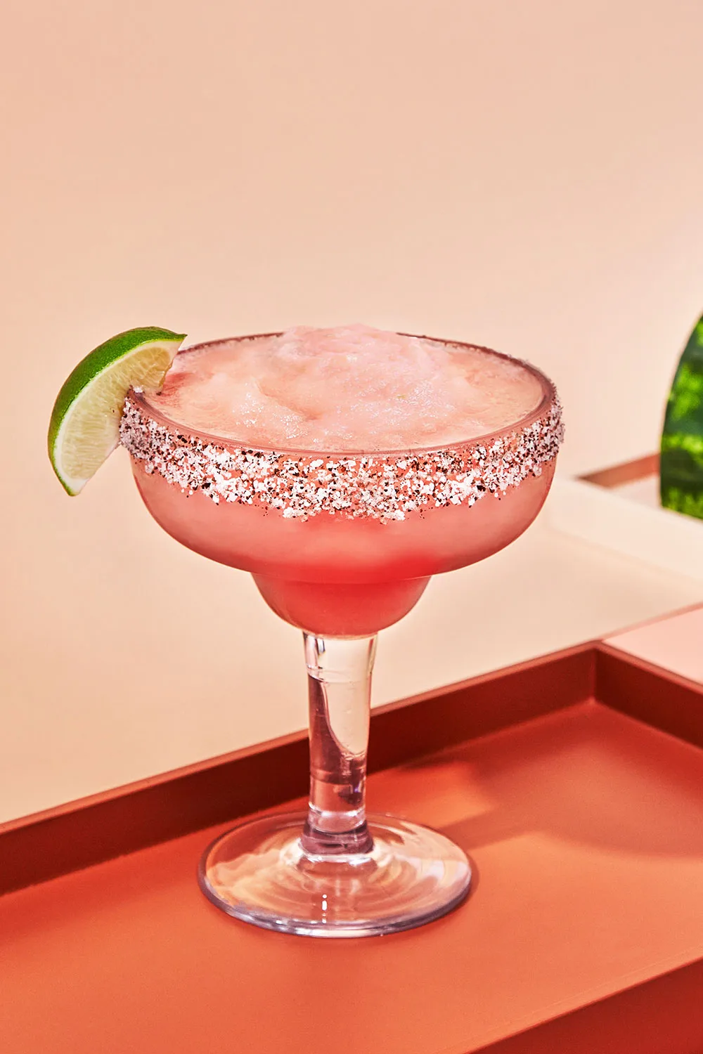 Frozen watermelon margarita