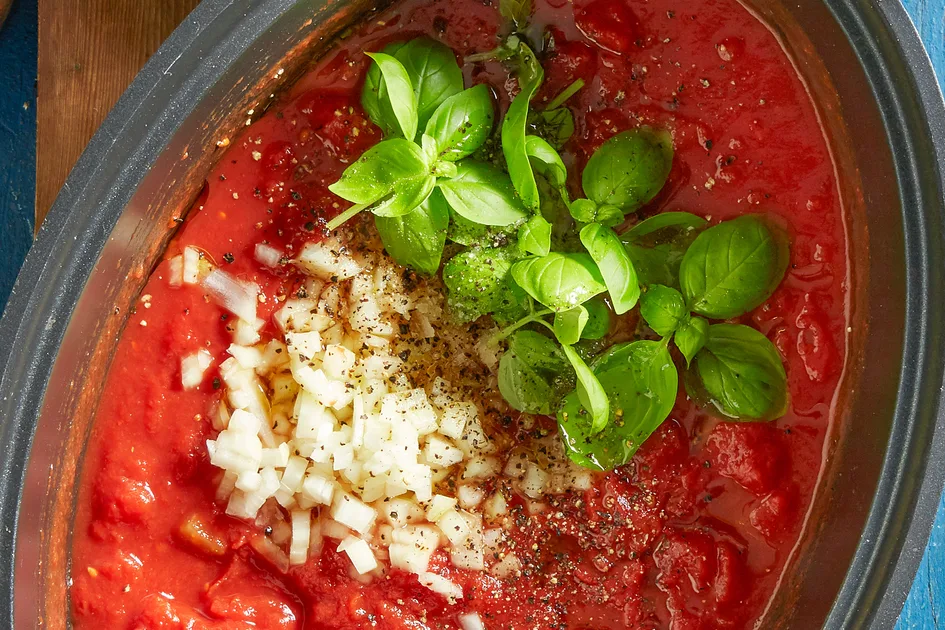 Slow-cooked tomato Napoletana sauce recipe Recipe - Better Homes & Gardens Australia