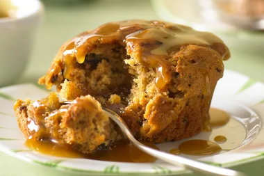 Sticky date pudding with butterscotch sauce