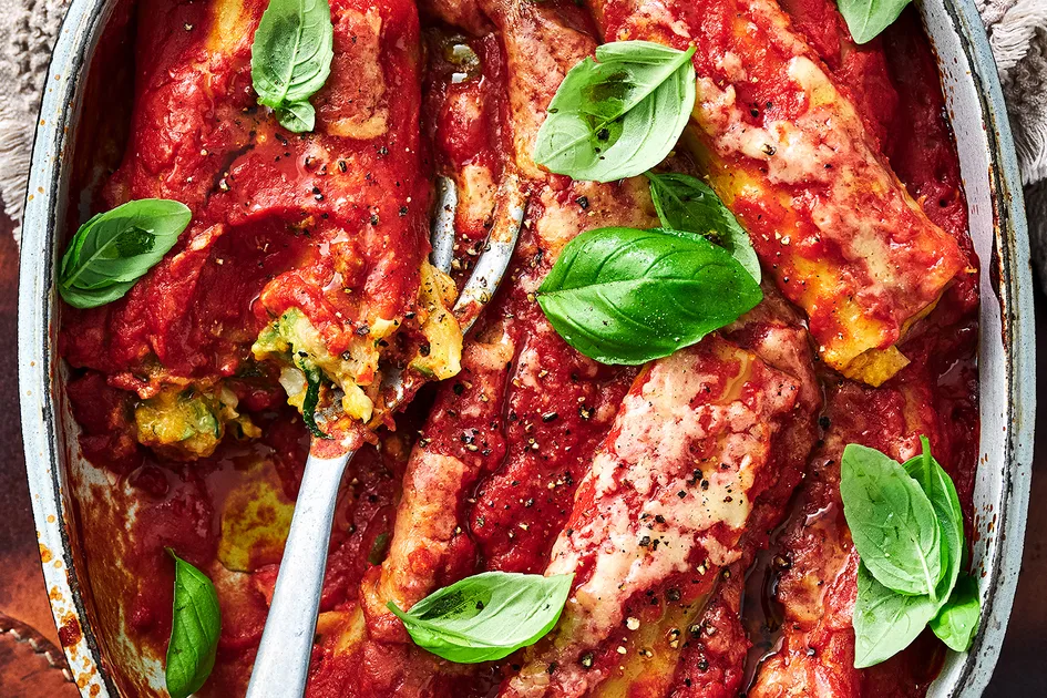 Vegetable cannelloni recipe Recipe | Better Homes & Gardens Australia