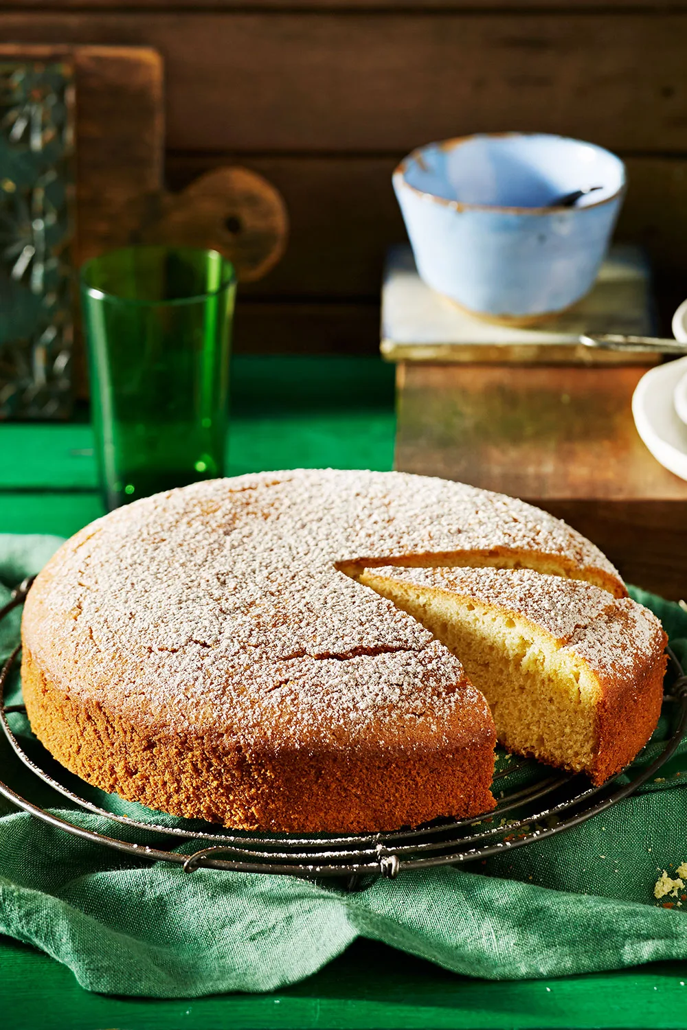 Olive oil tea cake