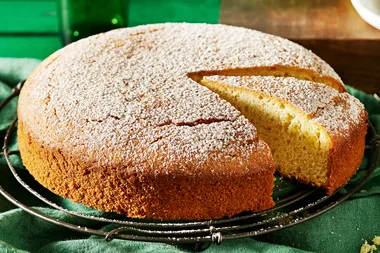 Olive oil tea cake
